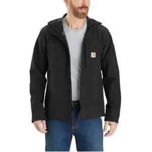 Carhartt Rain Defender Jacket Relaxed Fit Soft-shell Hooded Jacket size L